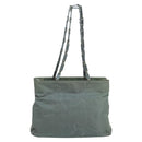 PRADA Tote Bag Nylon Gray Auth mr715-13