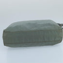 PRADA Tote Bag Nylon Gray Auth mr715-5