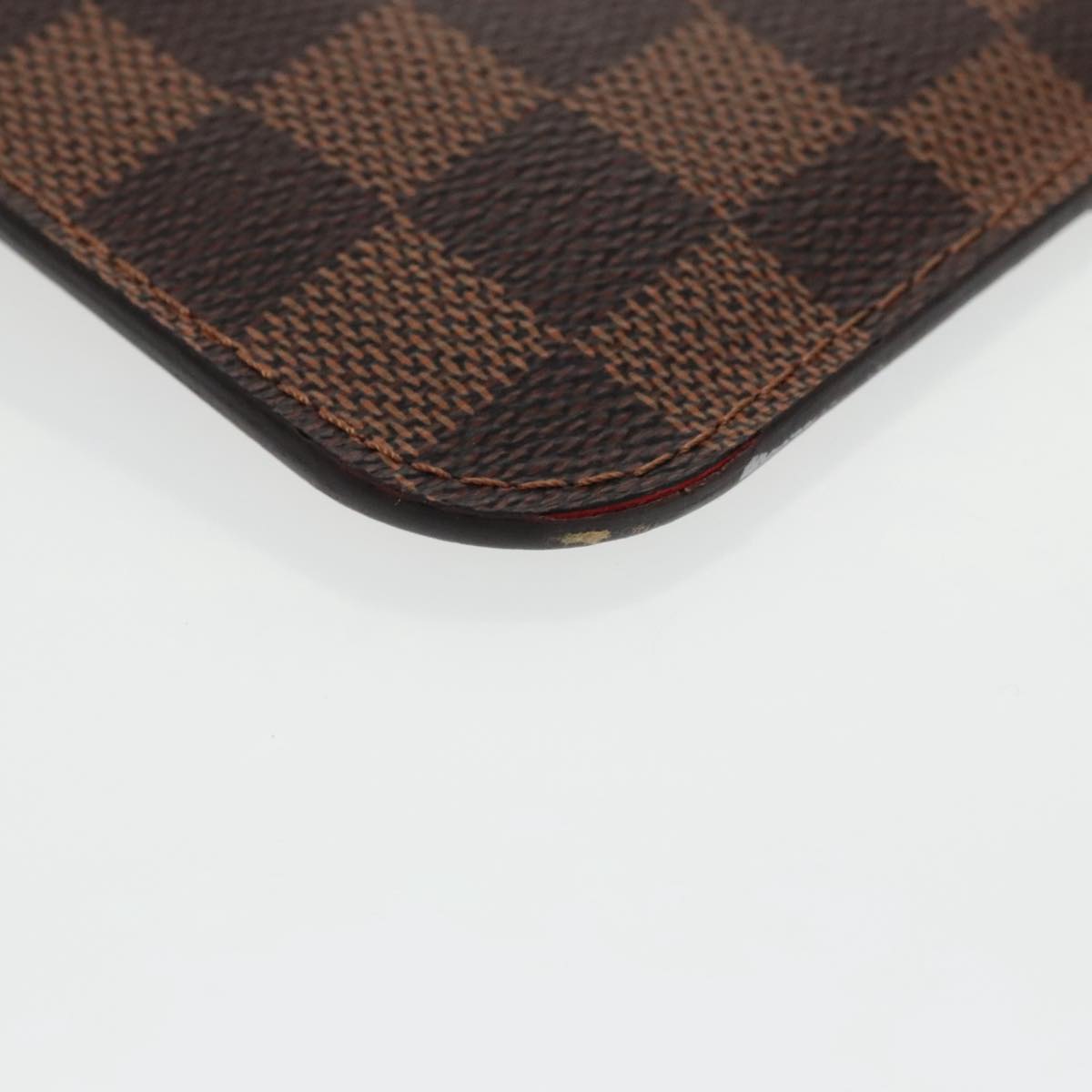 LOUIS VUITTON Damier Ebene Neverfull MM Pouch Accessory Pouch LV Auth mr727