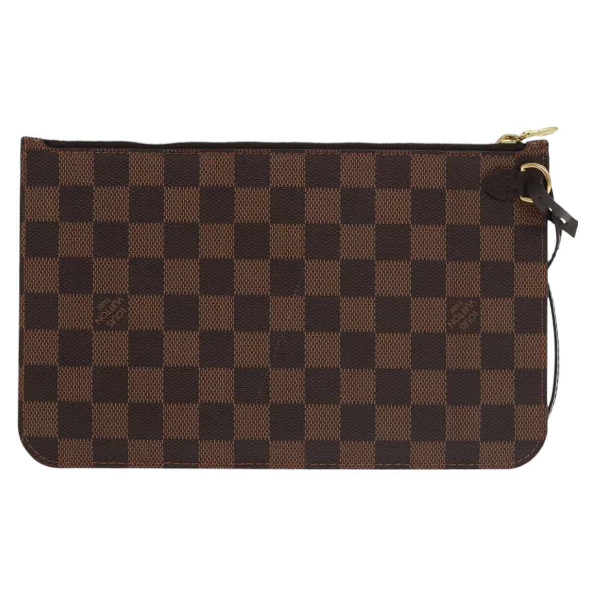 LOUIS VUITTON Damier Ebene Neverfull MM Pouch Accessory Pouch LV Auth mr727 - 0