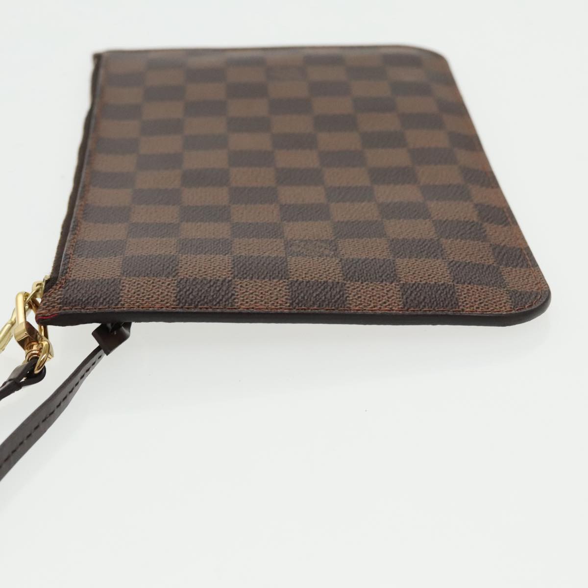 LOUIS VUITTON Damier Ebene Neverfull MM Pouch Accessory Pouch LV Auth mr727