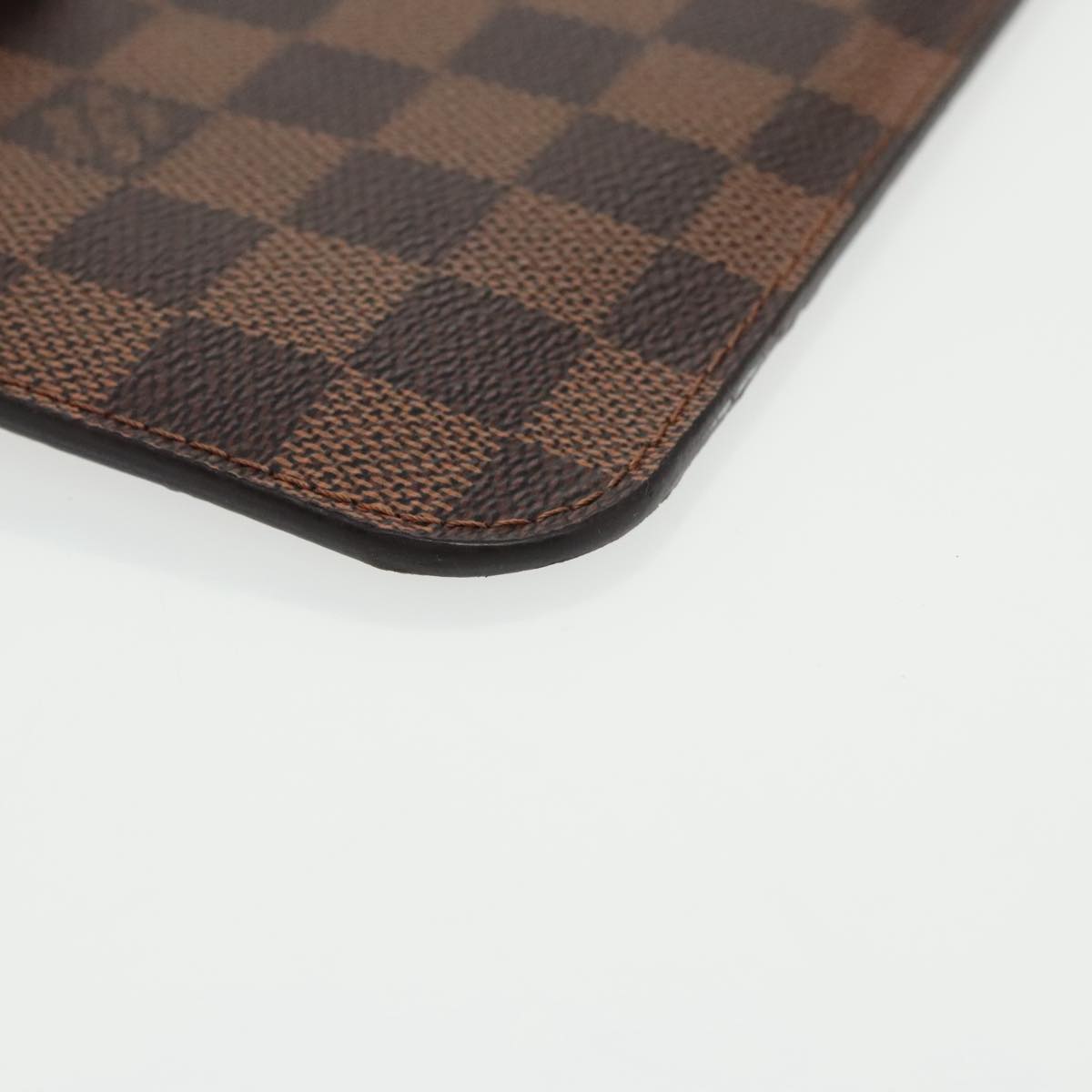 LOUIS VUITTON Damier Ebene Neverfull MM Pouch Accessory Pouch LV Auth mr727