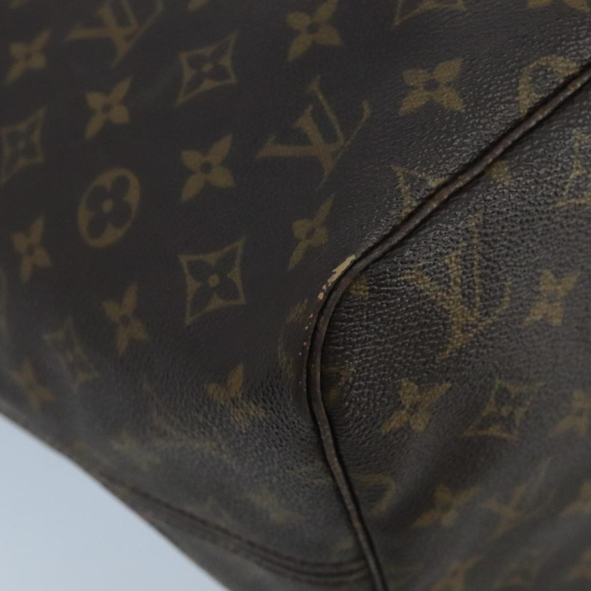 LOUIS VUITTON Monogram Neverfull GM Tote Bag M40157 LV Auth mr740