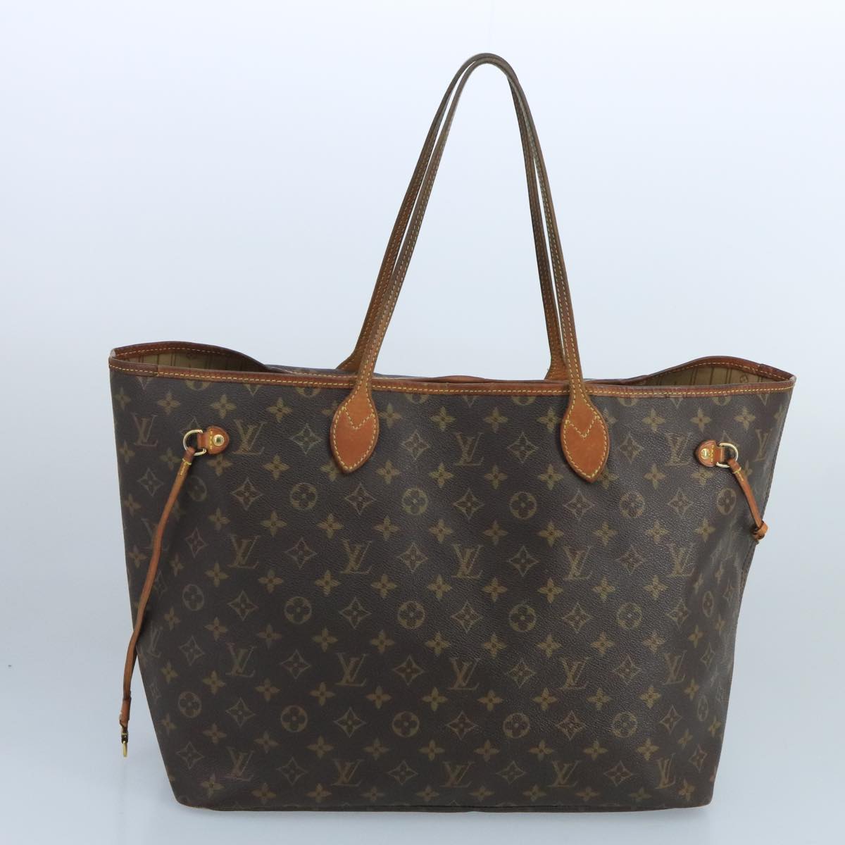 LOUIS VUITTON Monogram Neverfull GM Tote Bag M40157 LV Auth mr740