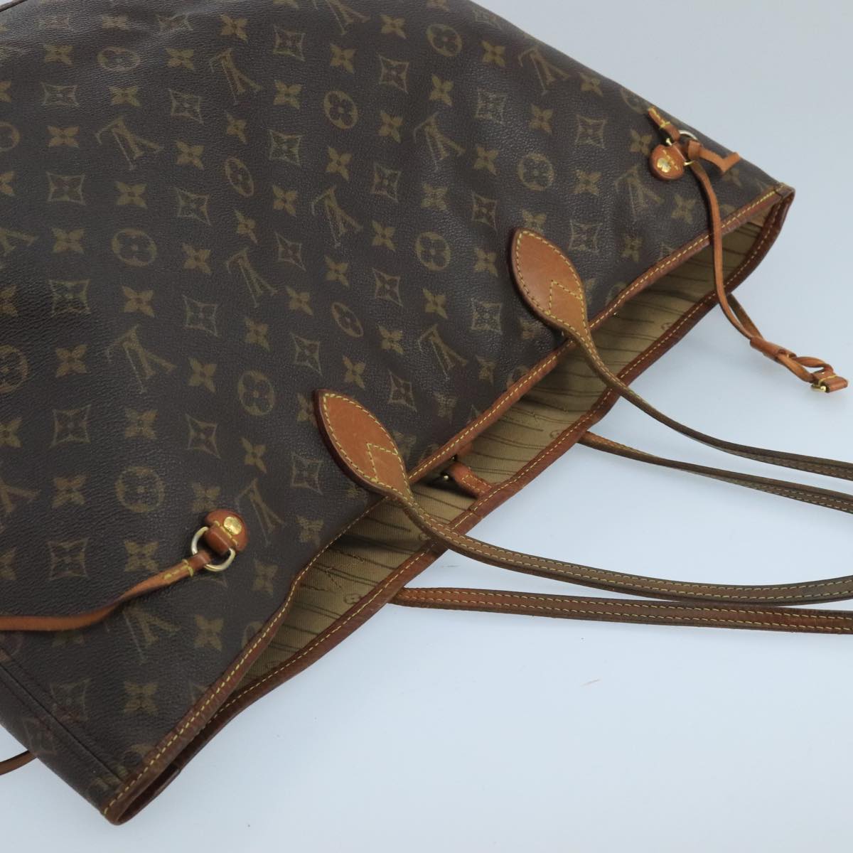 LOUIS VUITTON Monogram Neverfull GM Tote Bag M40157 LV Auth mr740