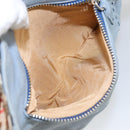 Burberrys Blue Label Shoulder Bag Leather Light Blue Auth mr745-20