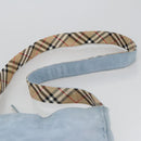 Burberrys Blue Label Shoulder Bag Leather Light Blue Auth mr745-8