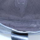 FENDI Zucchino Canvas Shoulder Bag Black Auth mr746-11