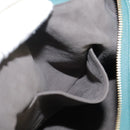 LOUIS VUITTON Mahina Selene MM Shoulder Bag Leather Blue Lagon M93986 Auth mr766-26