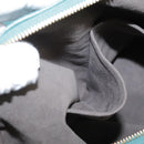 LOUIS VUITTON Mahina Selene MM Shoulder Bag Leather Blue Lagon M93986 Auth mr766-27