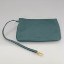 LOUIS VUITTON Mahina Selene MM Shoulder Bag Leather Blue Lagon M93986 Auth mr766-29