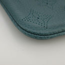 LOUIS VUITTON Mahina Selene MM Shoulder Bag Leather Blue Lagon M93986 Auth mr766-33