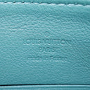 LOUIS VUITTON Mahina Selene MM Shoulder Bag Leather Blue Lagon M93986 Auth mr766-35