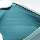 LOUIS VUITTON Mahina Selene MM Shoulder Bag Leather Blue Lagon M93986 Auth mr766-37