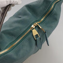 LOUIS VUITTON Mahina Selene MM Shoulder Bag Leather Blue Lagon M93986 Auth mr766-7