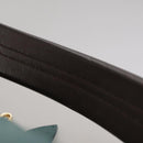 LOUIS VUITTON Mahina Selene MM Shoulder Bag Leather Blue Lagon M93986 Auth mr766-8