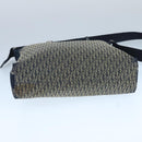 Christian Dior Trotter Canvas Shoulder Bag Navy Auth mr790-10