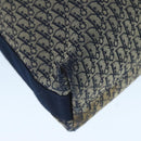 Christian Dior Trotter Canvas Shoulder Bag Navy Auth mr790-12