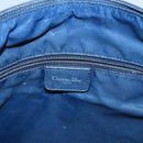 Christian Dior Trotter Canvas Shoulder Bag Navy Auth mr790-18