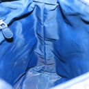 Christian Dior Trotter Canvas Shoulder Bag Navy Auth mr790-18