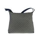 Christian Dior Trotter Canvas Shoulder Bag Navy Auth mr790-2