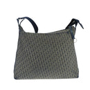 Christian Dior Trotter Canvas Shoulder Bag Navy Auth mr790-2