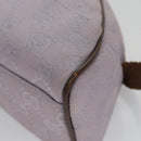 GUCCI GG Canvas Shoulder Bag Purple Gold Auth mr791-12