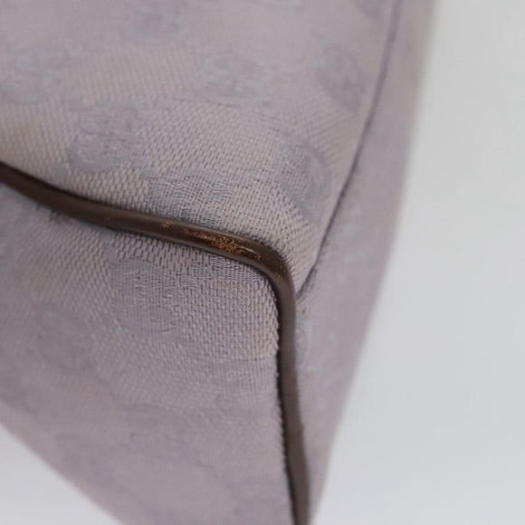 GUCCI GG Canvas Shoulder Bag Purple Gold Auth mr791