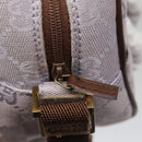 GUCCI GG Canvas Shoulder Bag Purple Gold Auth mr791-15