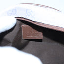 GUCCI GG Canvas Shoulder Bag Purple Gold Auth mr791-16