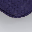 BOTTEGA VENETA Hobo Shoulder Bag Leather Purple Auth mr793M-14