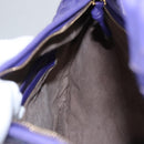 BOTTEGA VENETA Hobo Shoulder Bag Leather Purple Auth mr793M-18