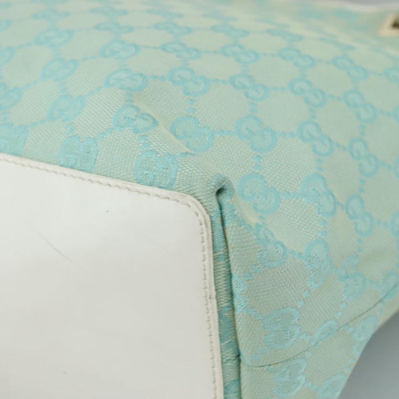 GUCCI GG Canvas Tote Bag Gold 002 1098 Auth mr815