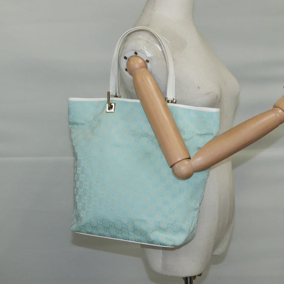 GUCCI GG Canvas Tote Bag Gold 002 1098 Auth mr815