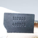 GUCCI Sherry Line Shoulder Bag Suede Red Navy Auth mr825-12