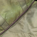 PRADA Boston Bag Nylon 2way Khaki Silver Auth mr830-19