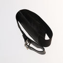 PRADA Boston Bag Nylon 2way Khaki Silver Auth mr830-30