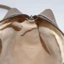 GUCCI Web Sherry Line GG Supreme Shoulder Bag PVC Beige Red Green Auth mr832-20