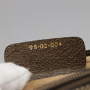 GUCCI Web Sherry Line GG Supreme Shoulder Bag PVC Beige Red Green Auth mr832-23