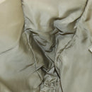 PRADA Tote Bag Nylon Beige Silver Auth mr836-19