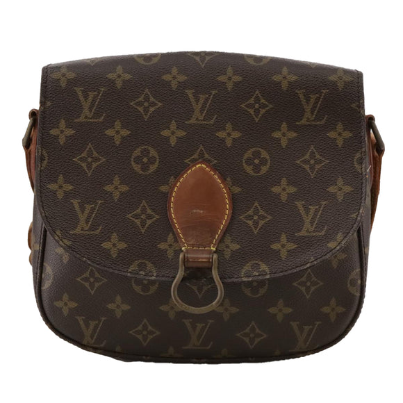 LOUIS VUITTON Monogram Saint Cloud GM Shoulder Bag M51242 LV Auth mr851