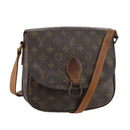 LOUIS VUITTON Monogram Saint Cloud GM Shoulder Bag M51242 LV Auth mr855-1