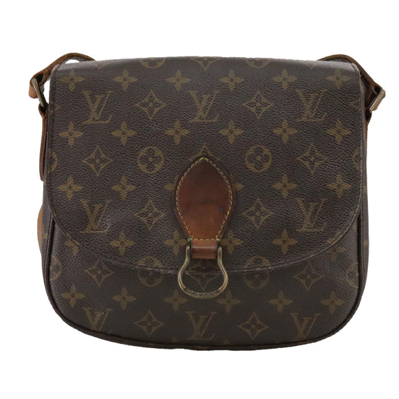 LOUIS VUITTON Monogram Saint Cloud GM Shoulder Bag M51242 LV Auth mr855