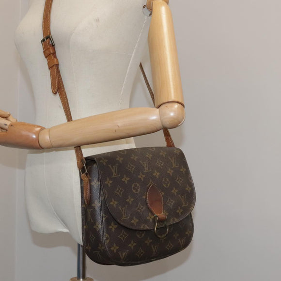 LOUIS VUITTON Monogram Saint Cloud GM Shoulder Bag M51242 LV Auth mr855