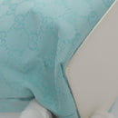 GUCCI GG Canvas Tote Bag Light Blue Auth mr865-13