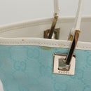 GUCCI GG Canvas Tote Bag Light Blue Auth mr865-4