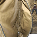 FENDI Zucca Canvas Carry Case Boston Bag Black Brown Auth mr869-26