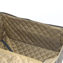 FENDI Zucca Canvas Carry Case Boston Bag Black Brown Auth mr869-28