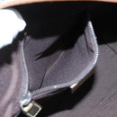 GUCCI GG Crystal Sherry Line Hand Bag Gray Gold Brown Auth mr876-20