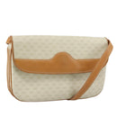 GUCCI Micro GG Supreme Shoulder Bag PVC Leather White Auth mr903-1